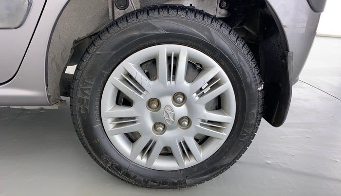 2013 Hyundai Santro Xing GLS, Petrol, Manual, 50,268 km, Left Rear Wheel