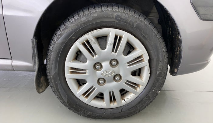 2013 Hyundai Santro Xing GLS, Petrol, Manual, 50,268 km, Right Front Wheel
