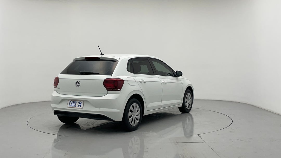 2018 Volkswagen Polo 70tsi Trendline, Automatic, 72130 km, Right Back Diagonal (45- Degree) View