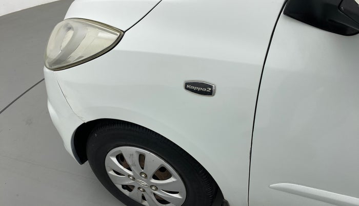 2012 Hyundai i10 SPORTZ 1.2, Petrol, Manual, 48,248 km, Left fender - Slightly dented