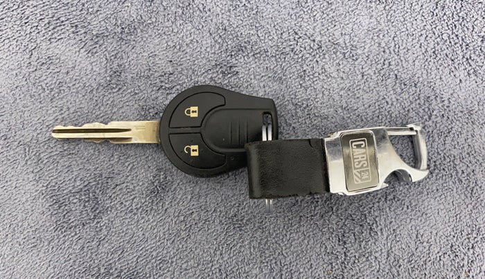 2019 Datsun Go Plus T, Petrol, Manual, 86,237 km, Key Close Up