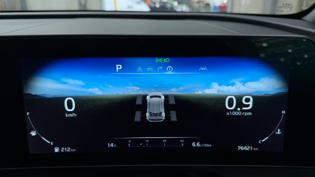 2022 Kia Sportage Gt-line (AWD), Automatic, 76421 km, Odometer View