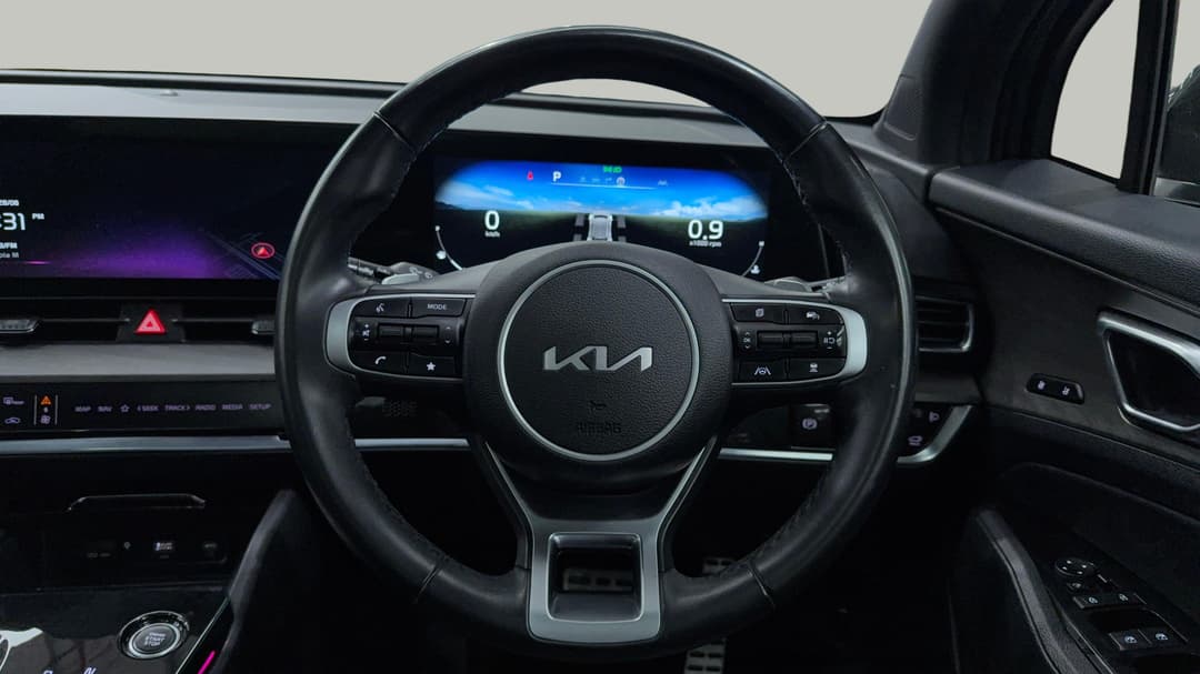 2022 Kia Sportage Gt-line (AWD), Automatic, 76421 km, Steering Wheel Close-up