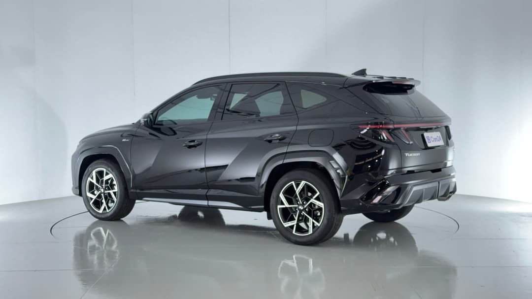2025 Hyundai Tucson Premium N Line (AWD), Automatic, 17999 km, Left Back Diagonal (45- Degree) View