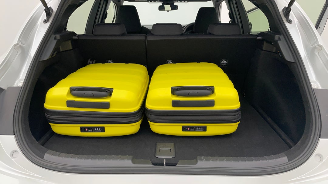 Boot Inside View with Luggage