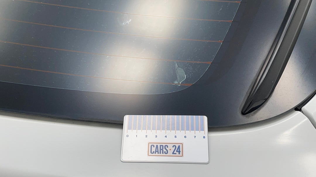Windshield Rear Tinting scratched