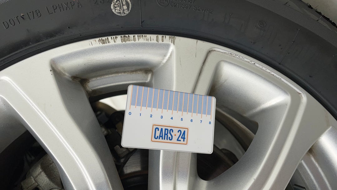 Wheels Rim Rear LHS Gutter Rash