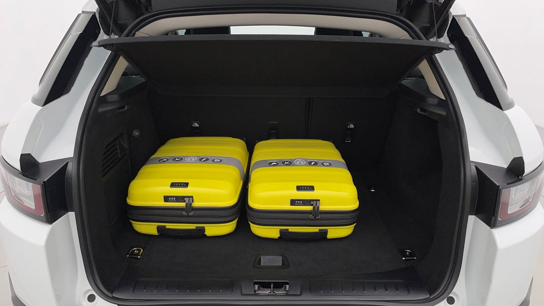 Boot Inside View with Luggage