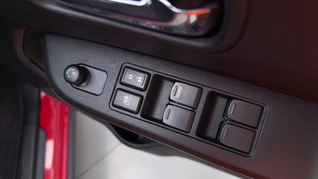 Drivers Side Door Panel Controls