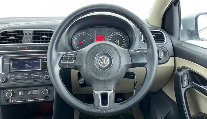 2014 Volkswagen Polo HIGHLINE1.2L PETROL, Petrol, Manual, 45,966 km, Steering Wheel Close Up