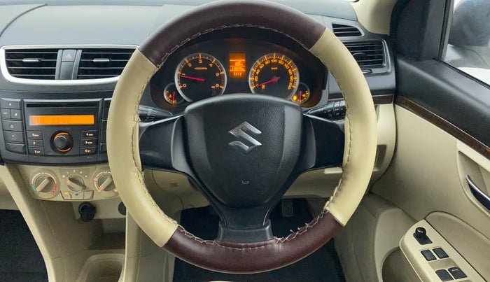 2012 Maruti Swift Dzire VDI BS IV, Diesel, Manual, 1,11,190 km, Steering Wheel Close-up
