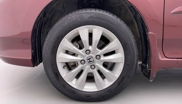 2013 Honda City S MT PETROL, Petrol, Manual, 37,424 km, Left Front Wheel