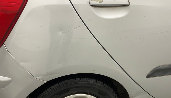 2011 Hyundai i10 MAGNA 1.2, Petrol, Manual, 41,390 km, Right quarter panel - Slightly dented