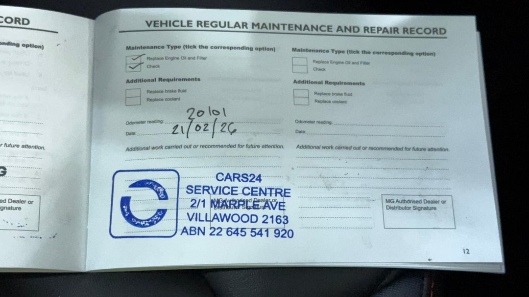 2024 MG Mg5 Vibe, Automatic, 20101 km, Service History