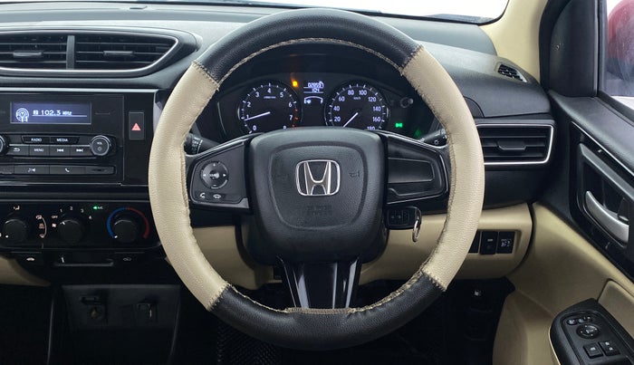 2020 Honda Amaze 1.2 SMT I VTEC, Petrol, Manual, 28,631 km, Steering Wheel Close Up