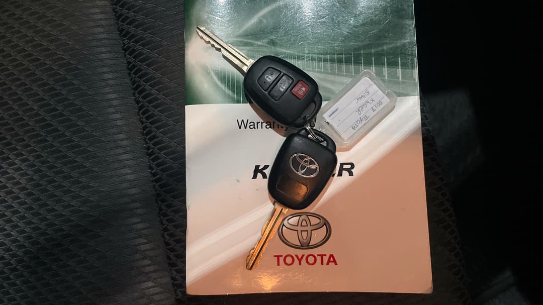 2017 Toyota Kluger Gx (4x2), Automatic, 138520 km, Key Close-up