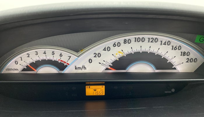 2011 Toyota Etios VX, Petrol, Manual, 11,557 km, Odometer Image