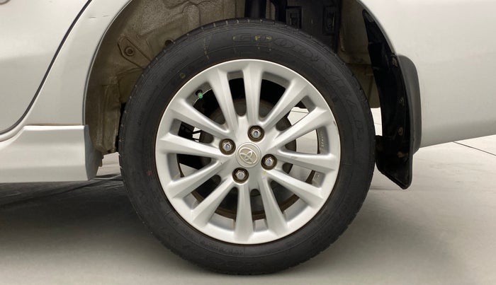 2011 Toyota Etios VX, Petrol, Manual, 11,557 km, Left Rear Wheel