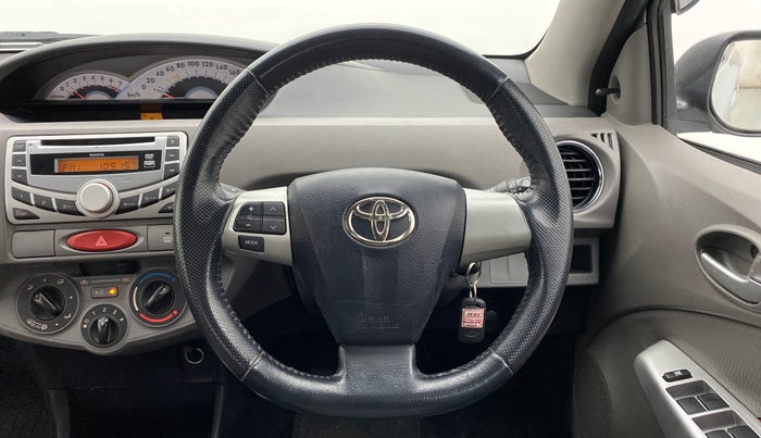 2011 Toyota Etios VX, Petrol, Manual, 11,557 km, Steering Wheel Close Up
