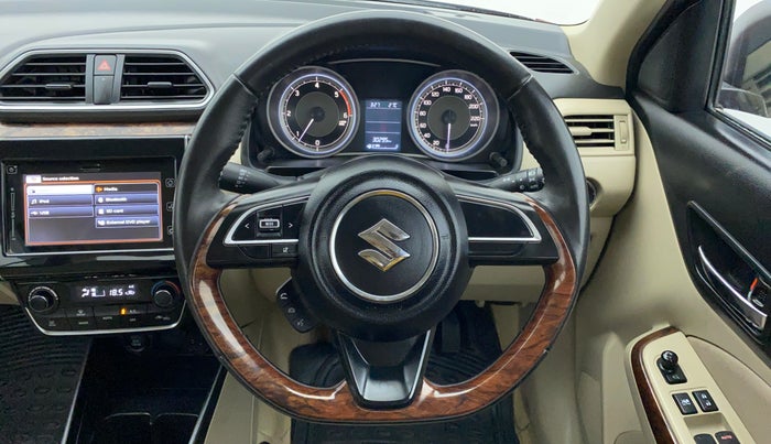 2018 Maruti Dzire ZDI Plus, Diesel, Manual, 30,365 km, Steering Wheel Close Up