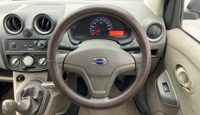 2014 Datsun Go T, Petrol, Manual, 39,307 km, Steering Wheel Close Up