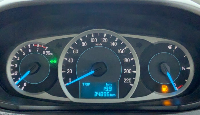 2015 Ford Figo Aspire 1.2 TREND PETROL, Petrol, Manual, 34,896 km, Odometer View