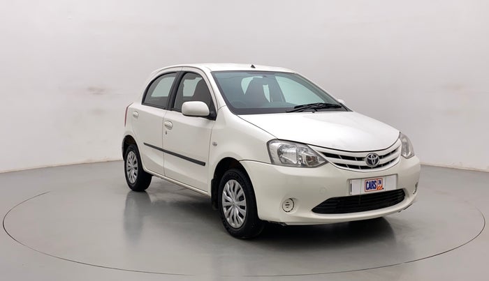 2011 Toyota Etios Liva G, Petrol, Manual, 56,898 km, Right Front Diagonal