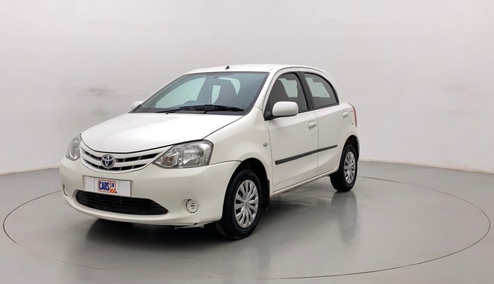 2011 Toyota Etios Liva G, Petrol, Manual, 56,898 km, Left Front Diagonal