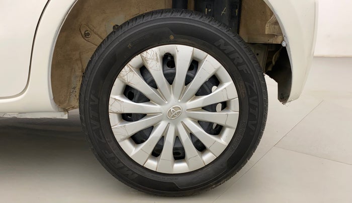 2011 Toyota Etios Liva G, Petrol, Manual, 56,898 km, Left Rear Wheel
