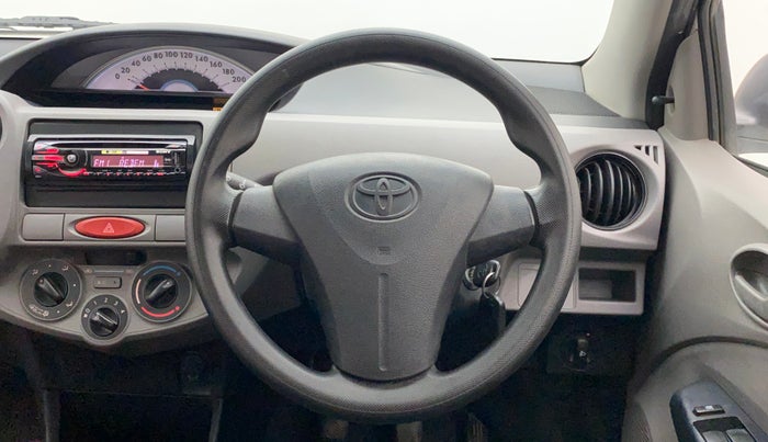 2011 Toyota Etios Liva G, Petrol, Manual, 56,898 km, Steering Wheel Close Up