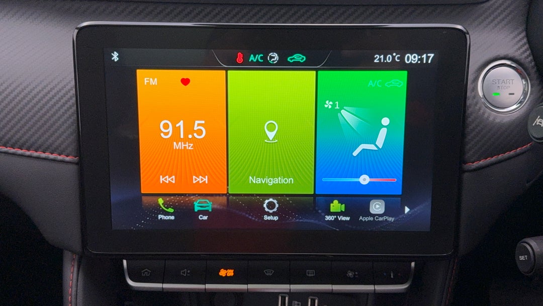 2022 MG Zst Essence, Automatic, 18496 km, Infotainment System