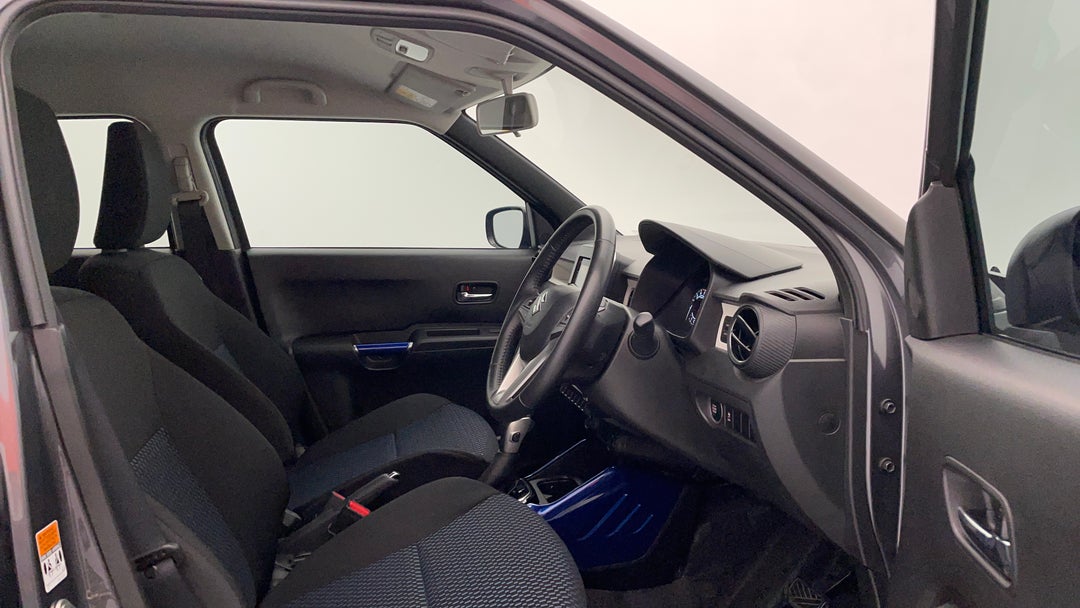 Right Side Front Door Cabin View