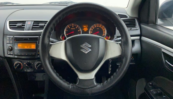 2015 Maruti Swift VDI ABS, Diesel, Manual, 76,491 km, Steering Wheel Close-up