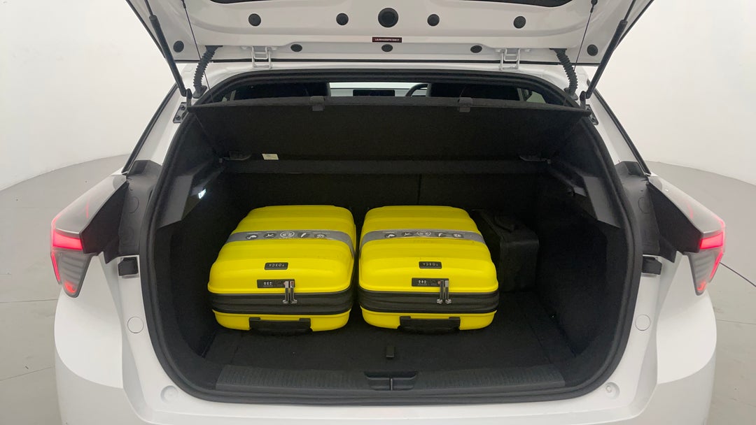 Boot Inside View with Luggage
