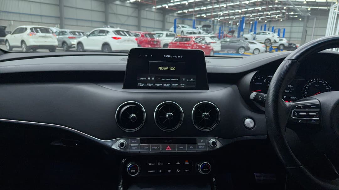 2019 Kia Stinger Gt (red Leather), Automatic, 135957 km, Center Console
