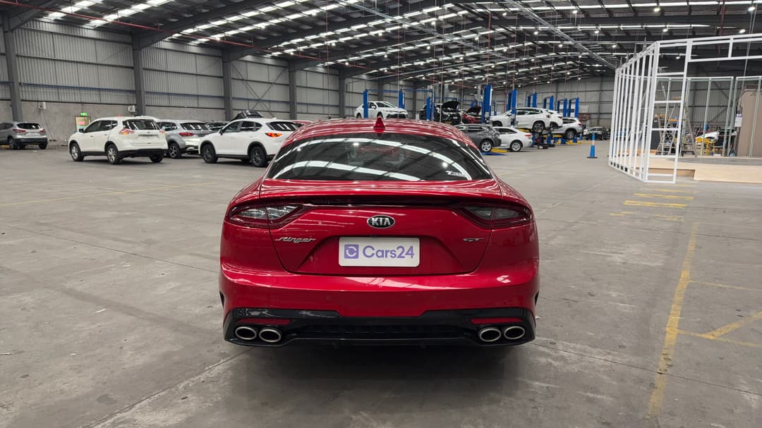 2019 Kia Stinger Gt (red Leather), Automatic, 135957 km, Back/Rear View