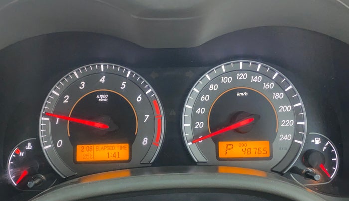 2010 Toyota Corolla Altis VL AT, Petrol, Automatic, 48,863 km, Odometer Image