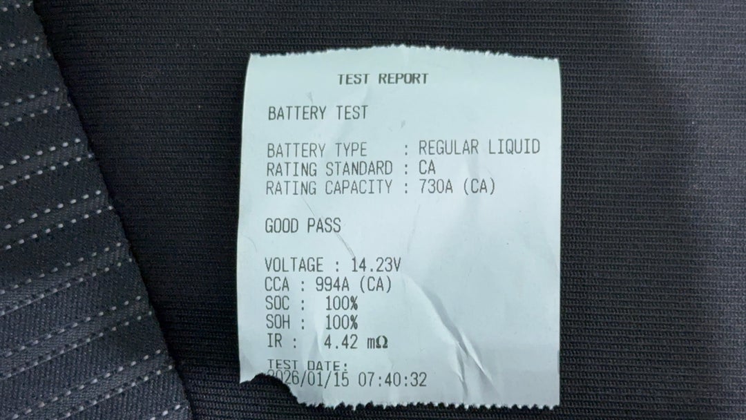 Car Battery Health