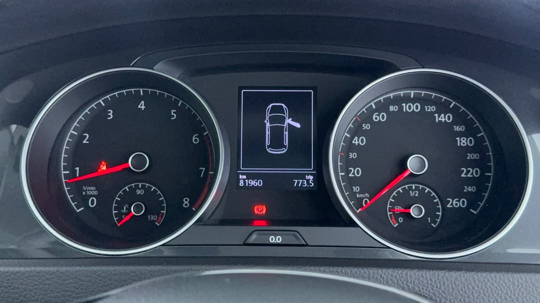 2018 Volkswagen Golf 110tsi, Automatic, 81960 km, Odometer View
