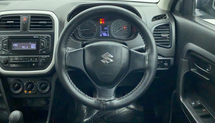 2020 Maruti Vitara Brezza LXI, Petrol, Manual, 10,172 km, Steering Wheel Close-up