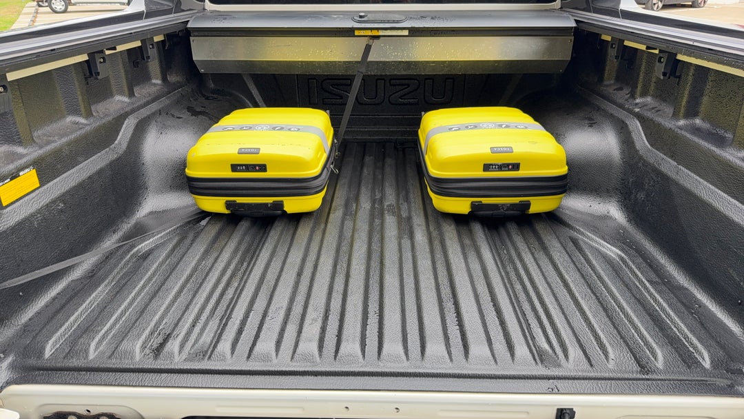 Boot Inside View with Luggage