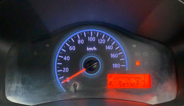 2018 Datsun Redi Go S 1.0, Petrol, Manual, 60,183 km, Odometer Image