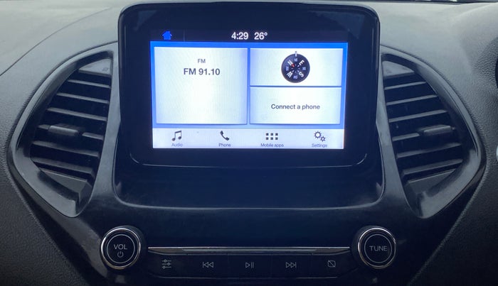 2019 Ford Figo Aspire 1.2 TITANIUM+ PETROL, Petrol, Manual, 23,713 km, Infotainment System
