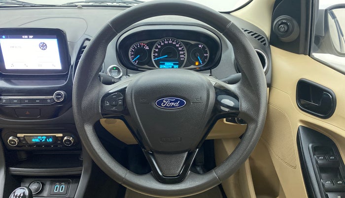 2019 Ford Figo Aspire 1.2 TITANIUM+ PETROL, Petrol, Manual, 23,713 km, Steering Wheel Close Up