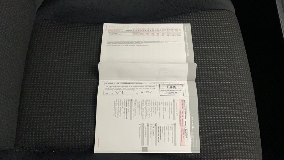 2016 Toyota Yaris Ascent, Automatic, 74300 km, Service History