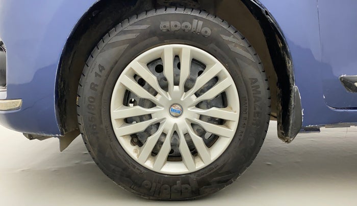 2017 Maruti Dzire VXI, Petrol, Manual, 74,884 km, Left Front Wheel