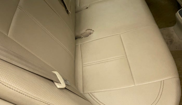 2017 Maruti Dzire VXI, Petrol, Manual, 74,884 km, Second-row right seat - Cover slightly torn