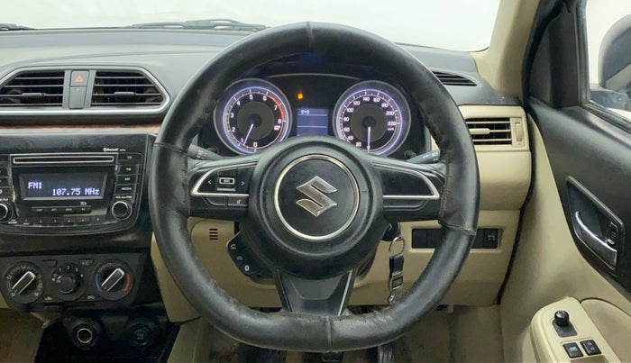 2017 Maruti Dzire VXI, Petrol, Manual, 74,884 km, Steering Wheel Close Up