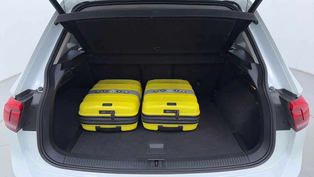 Boot Inside View with Luggage