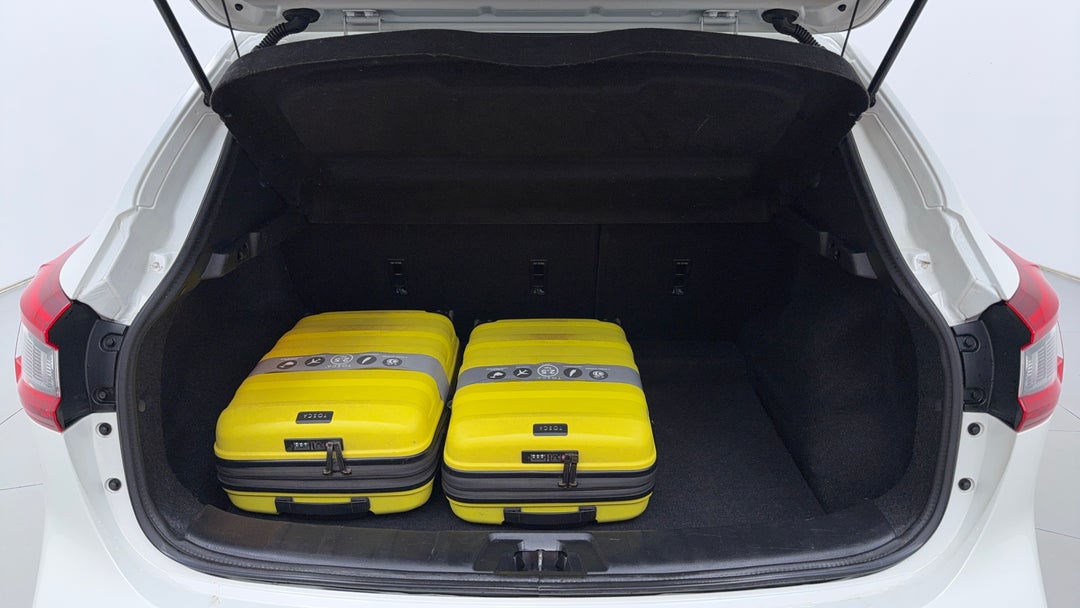Boot Inside View with Luggage